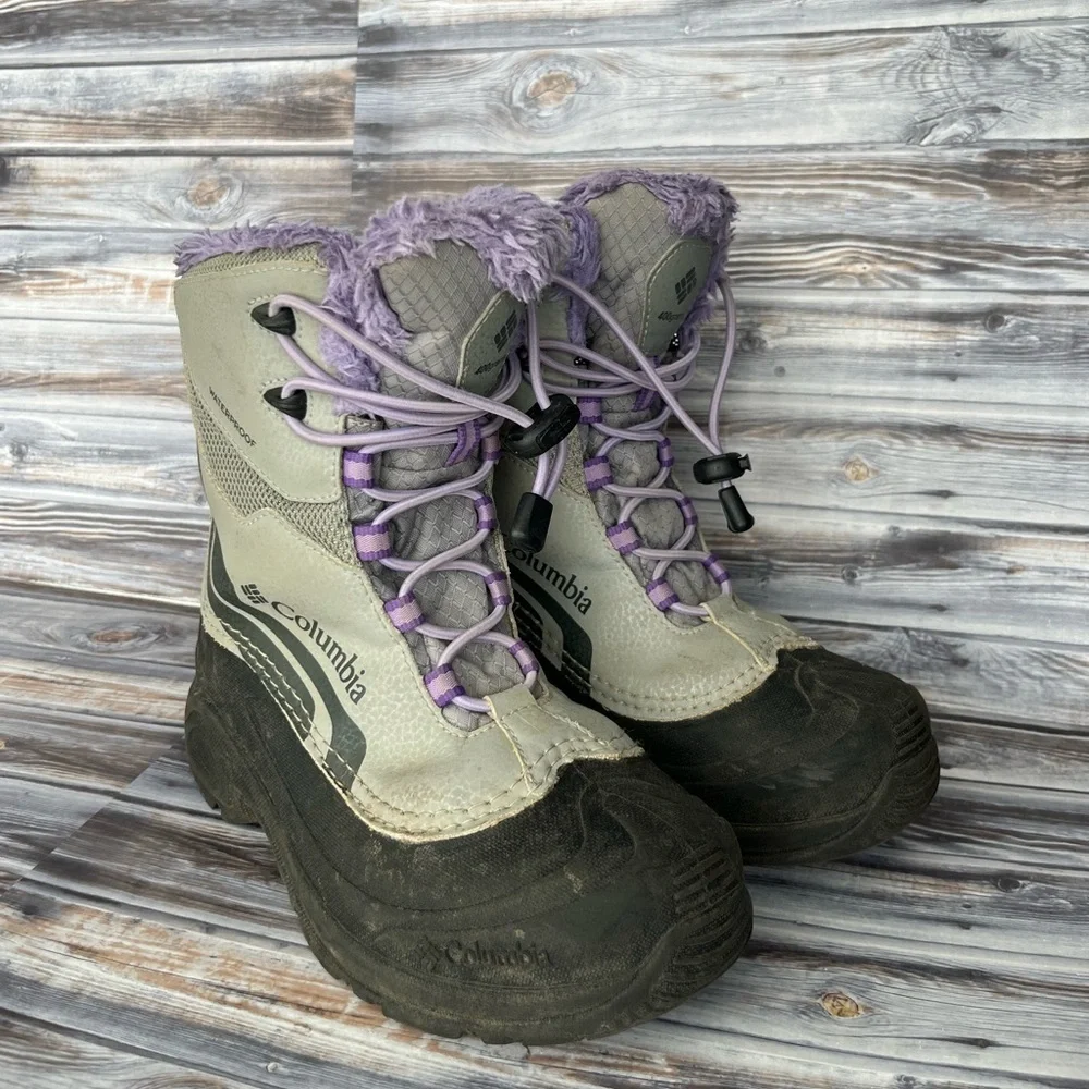 COLUMBIA Girls' Bugaboot Omni-Heat Boot size 3